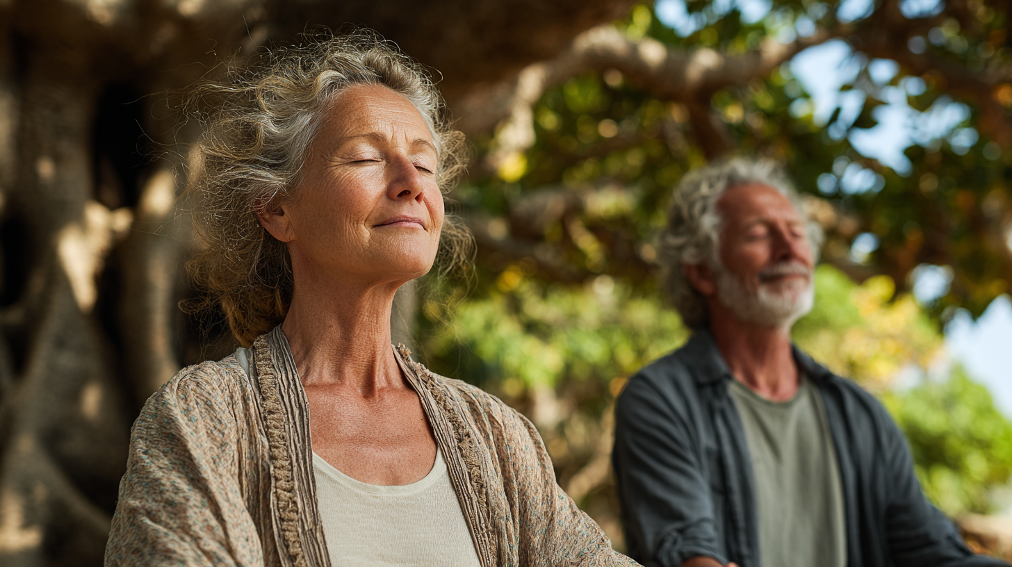 Медитація на природі для людей старшого віку